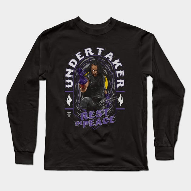 Undertaker RIP Long Sleeve T-Shirt by MunMun_Design